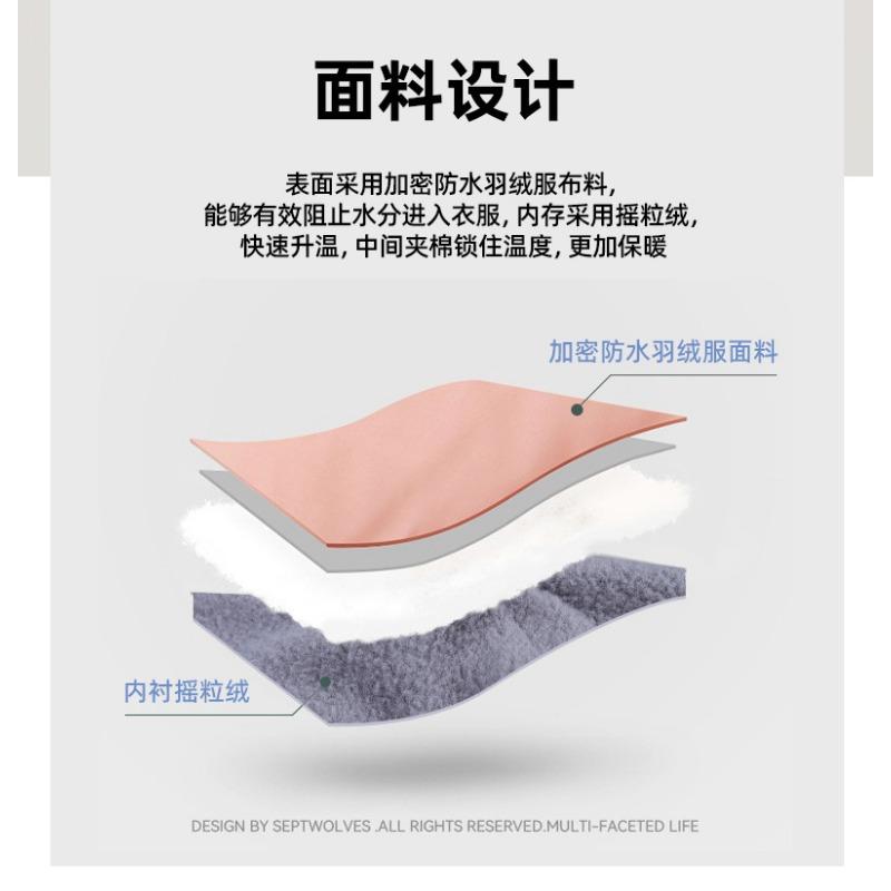 New Dog Clothes for Autumn and Winter Pet Windproof Stand-up Collar Dog Cotton Coat Reflective Thickened Warm Pet Clothing
