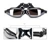 2 PCS Swimming Equipment Goggles Adult Swimwear Plated Glasses Anti-fog Water Proof