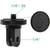 1/4 Inch Screw Tripod Adapter 360 Rotating Mount Holder For GoPro 12 11 10For Insta360 X5 X4 For DJI Osmo 360 Camera Accessories