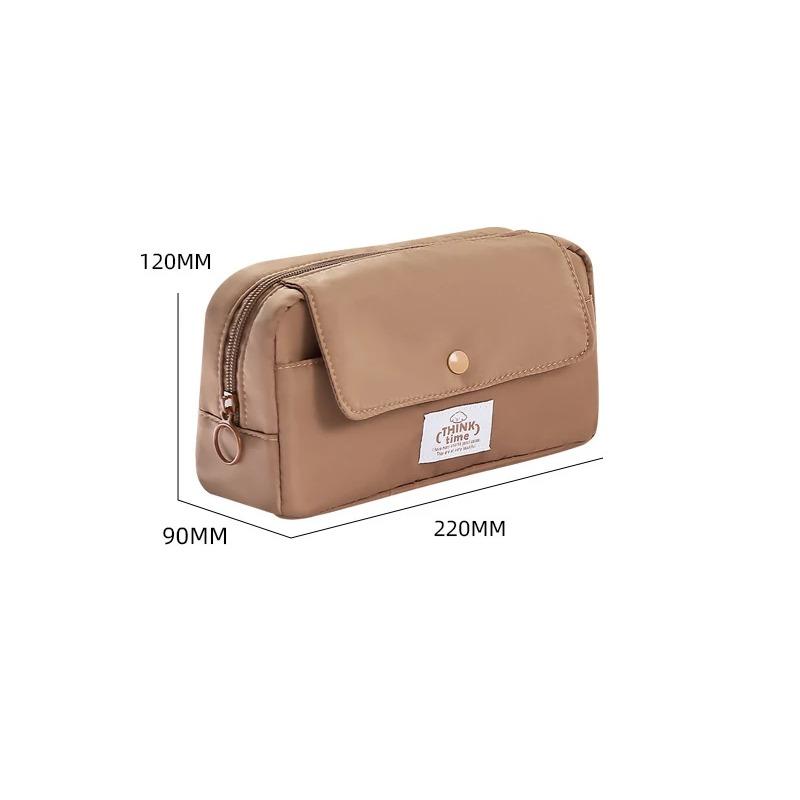 1 kus Minimalistické pouzdro na tužky pro studenty Kreativní design Série jednobarevných Pouzdro na tužky Velká kapacita Papírnictví Školní taška