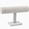 Velvet Single-Layer Bracelet Display Stand Watch Holder Tray Portable Jewelry Organizer Rack for Street Vendor Stall Countertop