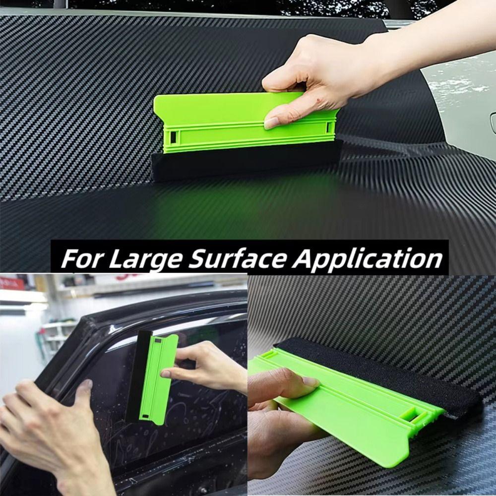 2Pcs Scratch-Free Car Film Scraper Felt Edge Wallpaper Smoother Vinyl Decal Applicator  Window Film