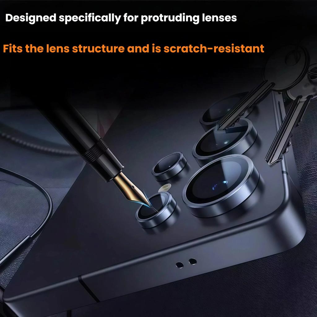For Galaxy S26 S26Plus S26Ultra AR Anti-Fog Original Color Rear Camera Tempered Glass Protective Film Silvery Black