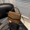 Women'S Bag Small Square Bag Press Shell Versatile Shoulder Bag Foreign Style Handbag Fashion Messenger Bag