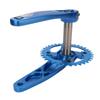 Bike Crank Arm Set Hollow Integrated Crankset 36T Chainring Bottom Bracket for 8 12 Speed Positive Negative Tooth for