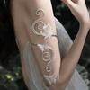 Flower Arm Cuff Butterfly Armband Sweet Arm Bracelet  Renaissance