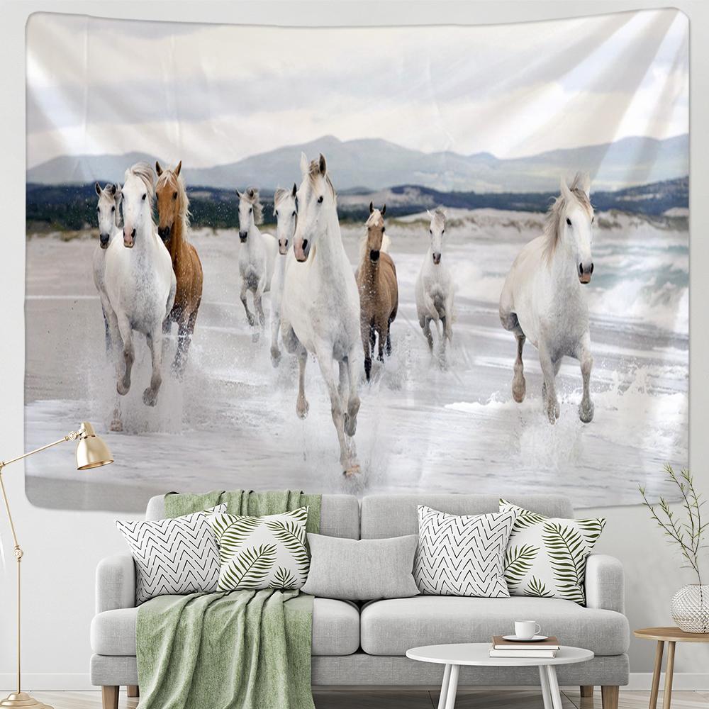 Pentium Horse Print настенный гобелен с 3D цифровой печатью домашний декор настенный — фото 6