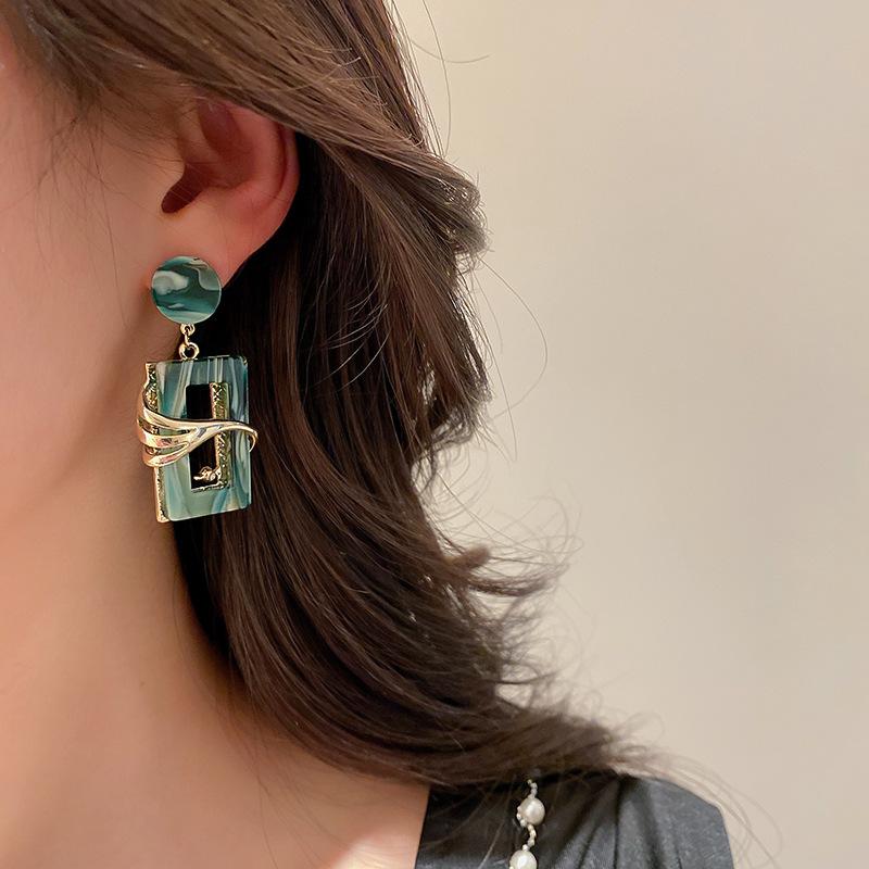 Boucles d'oreilles pendantes tendance pour les bijoux pour femmes