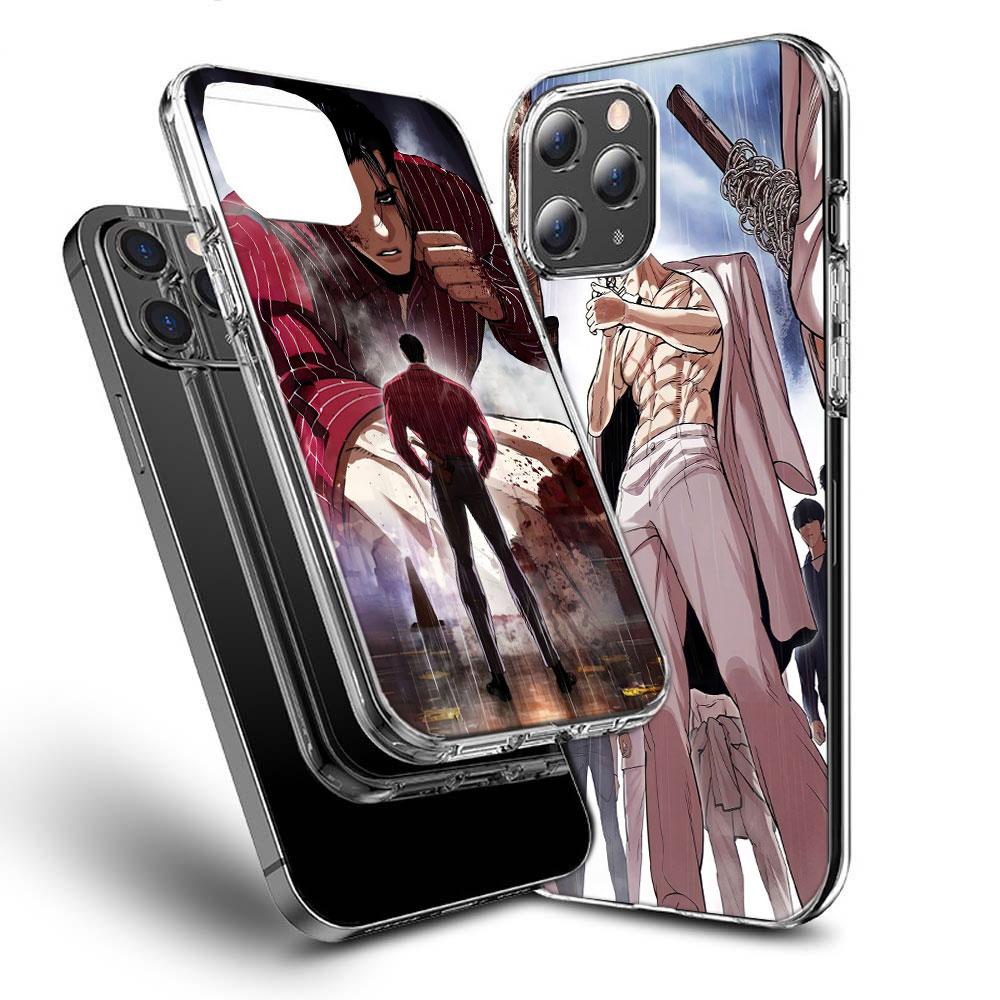 Jonggun Lookism Phone Case For Iphone 16E 15 Pro 14 Plus 17E 16 17 Pro Max Air 11 12 13 Mini Shockproof Capa Cute Cover TPU