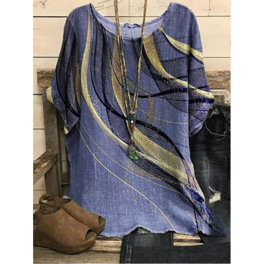 

Весна Лето Топы Женские Повседневные 3D Кошка Животное Принт Футболка Винтаж Свободная Футболка С Коротким Рукавом Плюс Размер 7XL