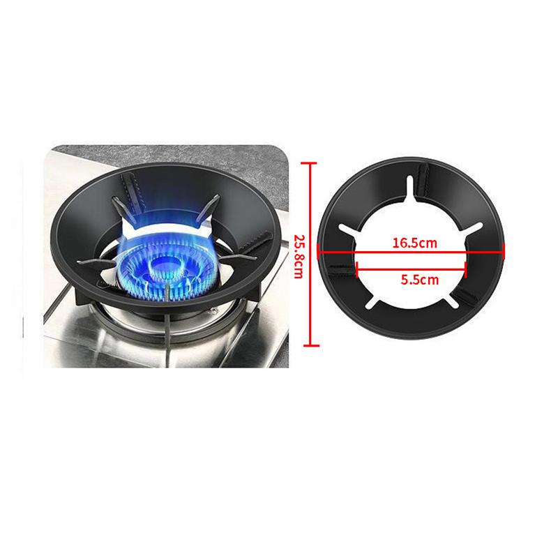 Wind Shield Bracket Gas Stove Energy Saving Cover Disk Fire Reflection Windproof