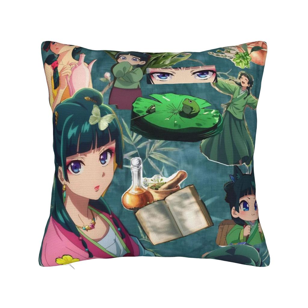 The Apothecary D-Diaries Maomao Pillow Cover Merch Printed Cushion Cover Decor Throw Pillow Case Cover Home Multi Size