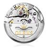 OLEVS Men's Mechanical Watch Automatic Manual Winding Arm Clock Waterproof Luminous Date Stainless Steel Present Watch for man Black