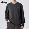 Jeep Men's Round Neck Air Layer Sweatshirt