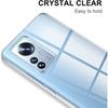 Case and Tempered Glass - E.F.CONNECTION - for Xiaomi 12 Pro - Flexible - Transparent - Shockproof