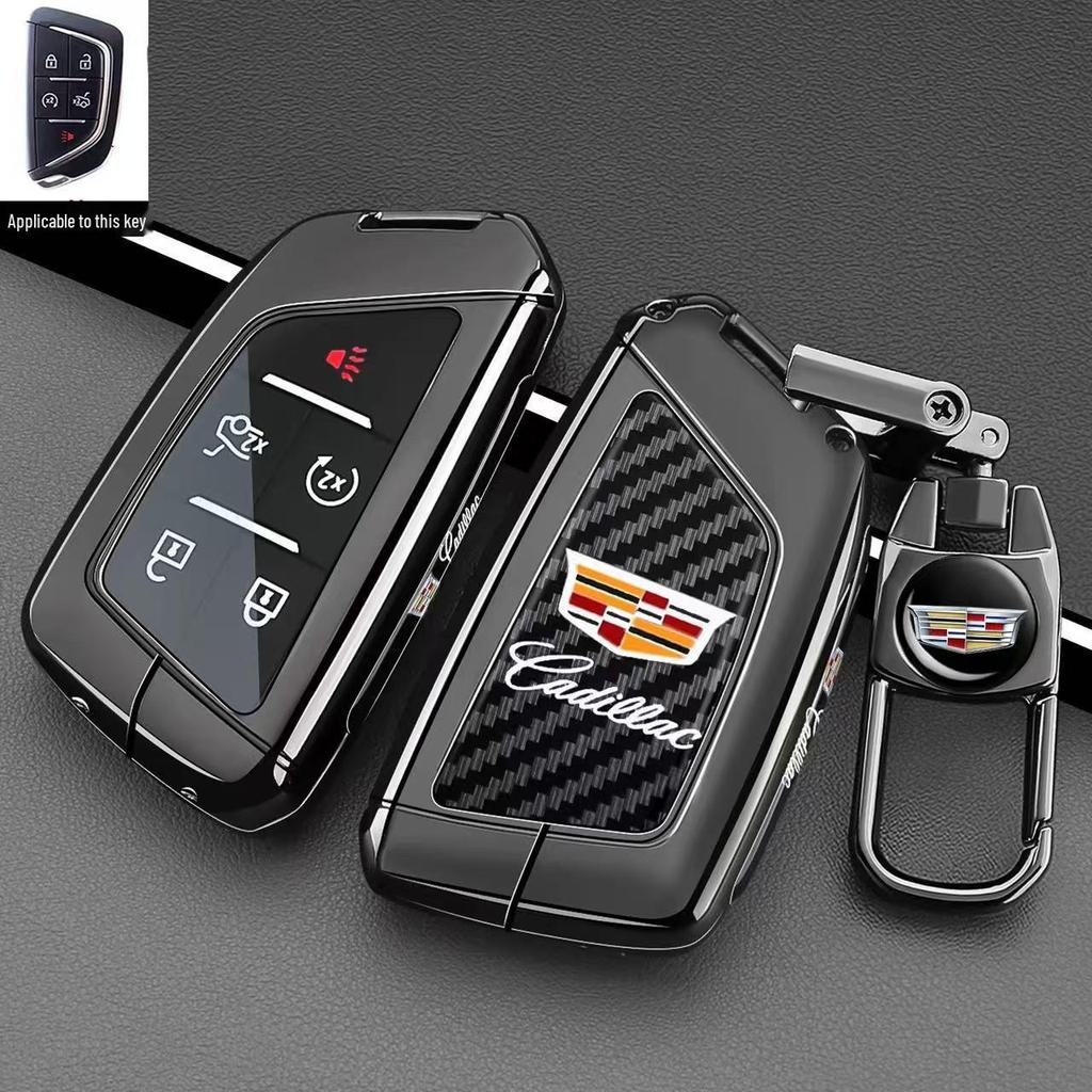 Cadillac Key Case for XT6, CT4, CT5, CT6, GT4, XT4, and XT5 Models