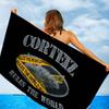 Hot Fashion C-Corteizs Microfiber Printed Beach Towel Mountain Climbing Yoga Beach Swimming Running Absorbent Soft Towel