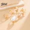 Layered Ring Set 6Pcs/Set Finger Set Ocean Style Adjustable