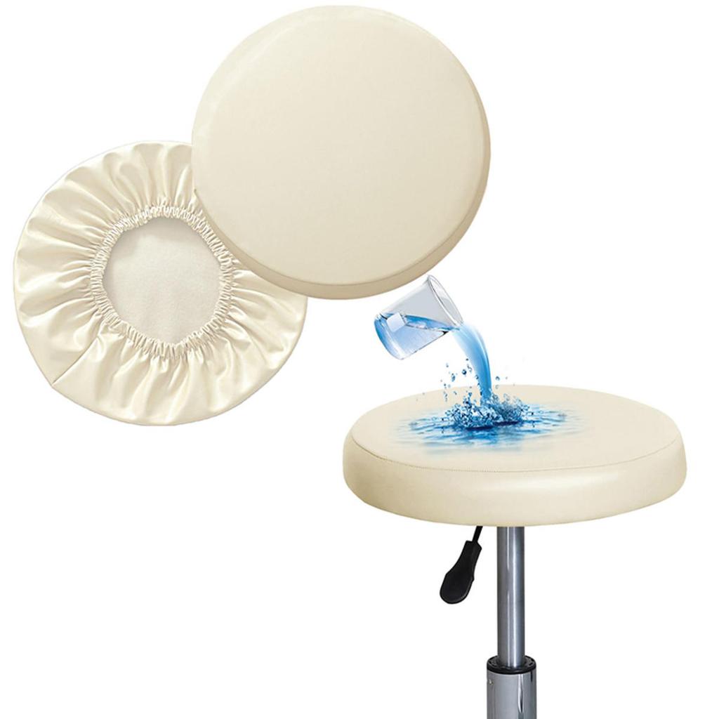 Enkelt krakkovertrekk Bar Rundt Svingstolovertrekk Universalt Sete Bar Kaffebar Krakkovertrekk Ensfarvede Trekkopp