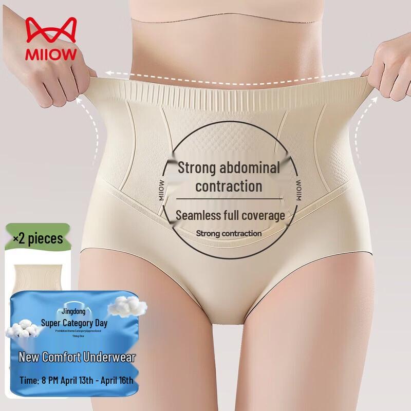 Women s High-Waist Tummy Control & Hip Lift Briefs L