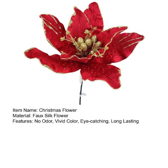 Good Fake Flower Shiny Surface Eco-friendly Decorative