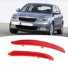 2 Stück Links 1Z0945105A, Rechts 1Z0945106A Stoßfänger hinten Reflektor Für OCTAVIA 1z Facelift 2009-2012