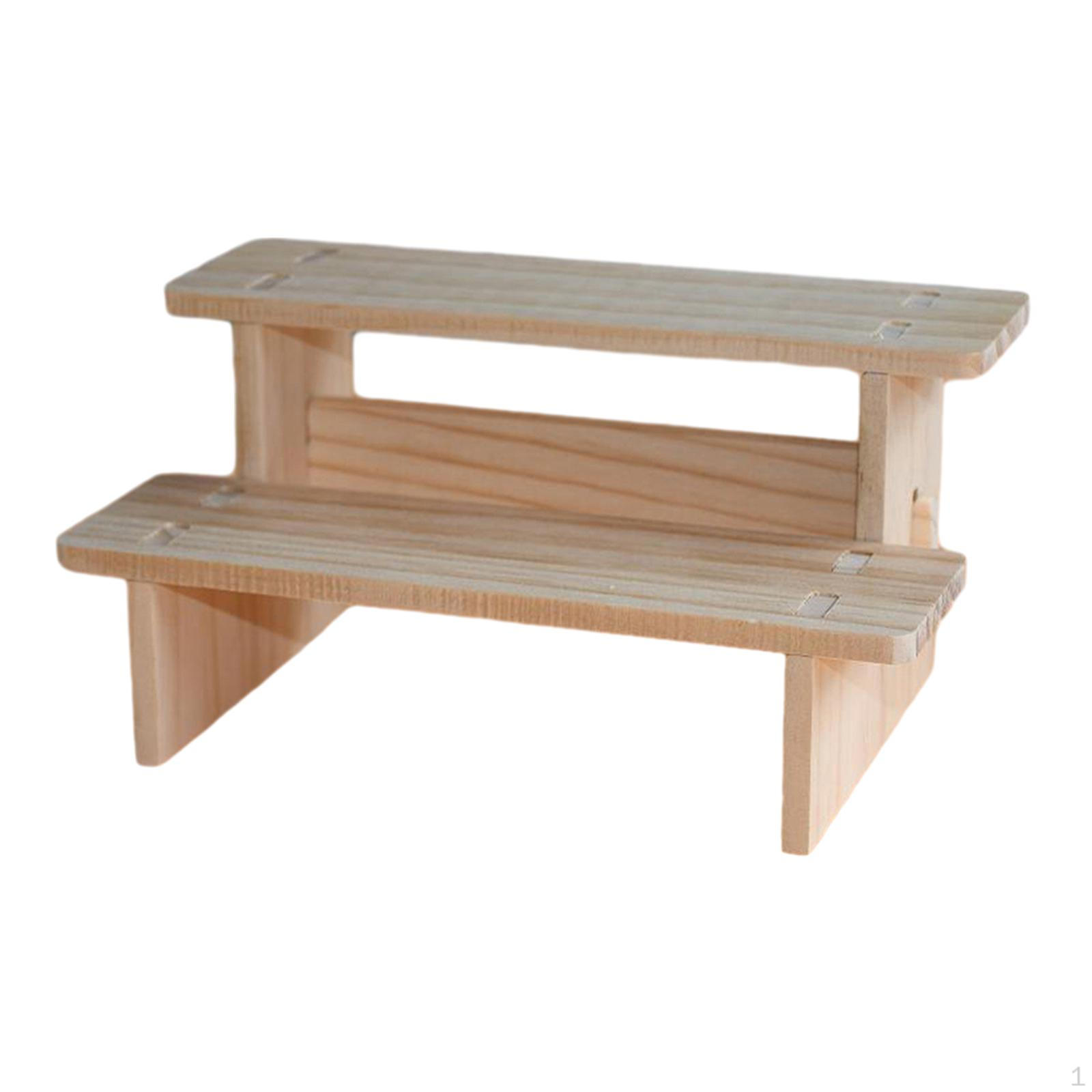 

Деревянный дисплей, стойка, витрина, креативный современный органайзер для ювелирных изделий, стойка, коллекционные предметы 2 layer