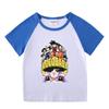 Children's Color Block Summer Sports Set: Hot Pants & Short Sleeve T-shirt for Boys and Girls