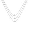 Elegant Three-Layer Freshwater Pearl Necklace - Women’s French Style Jewelry