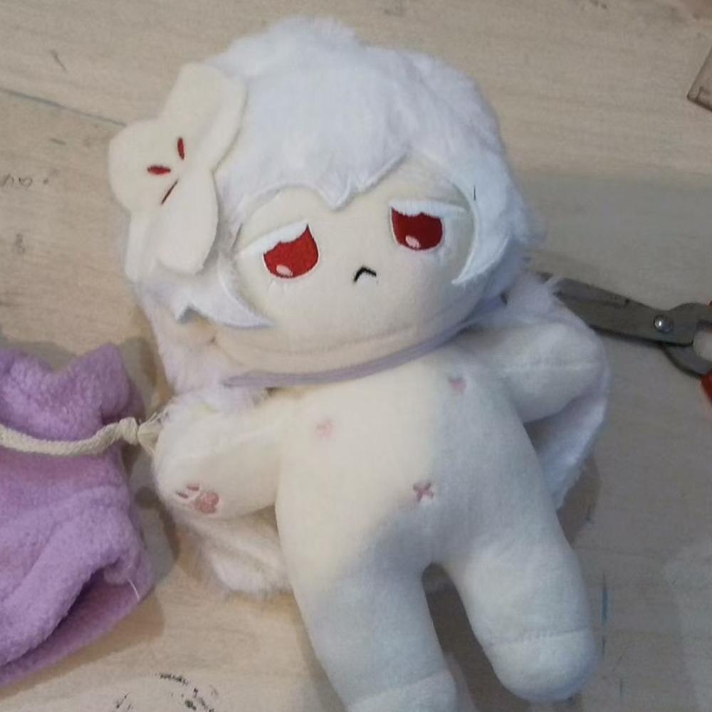 White Lily Cookie Plush Stuffed Toy Soft Cute Christmas Gift Cookie Run Kingdom Merch Accessories