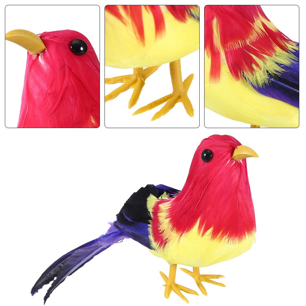 High Simulated Foam Landscape Animal Bird Lawn Figurine Handcrafted Garden Decoration