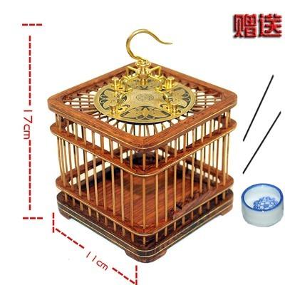 Redwood Copper Topped Grasshopper Cage Large Leaf Yellow Pear Flat Topped Chirping Insect Small Cage Grasshopper Cage