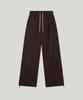 Poeteuseoul (Terry)Fleece Jogeer Pants_Brown