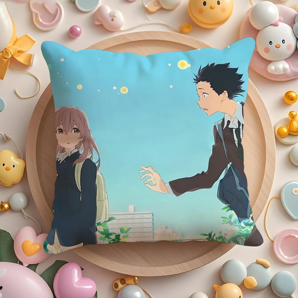 K-koe no K-KatachiS Cushion Cover Home & Car Multi-Scene Pillow Cover - Reversible, Soft & Durable for Daily Use