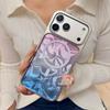 Advanced Illusion Color Gradient Water Ripple Stars Mirror With Holder Magnetic Phone Cover Case For iPhone 17 16 15 Pro Max
