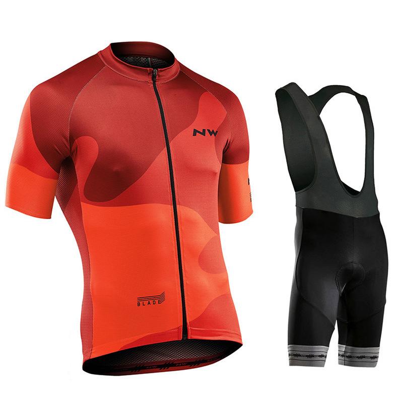 

2026 Summer Breathable Cycling Suit Set Short Sleeve Suit Bicycle Suit Strap Shorts Breathable Sweating Cycling Equipment XS