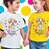 Personalised Spotty Day T-Shirt Children In Need Boys Girls School Gift #SD36