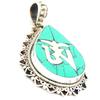 Les Trésors De Lily [I2804] - Pendentif Argent 'Hatari' Turquoise