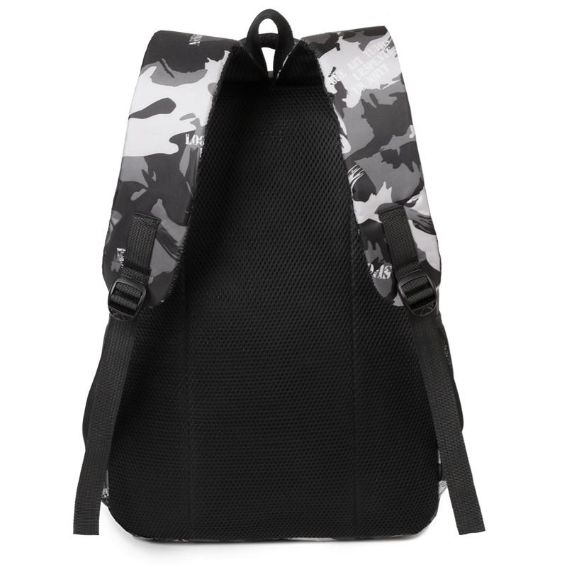 Camouflage Backpack for Men and Women Fashion School Travel Laptop Daypack with Multiple Pockets