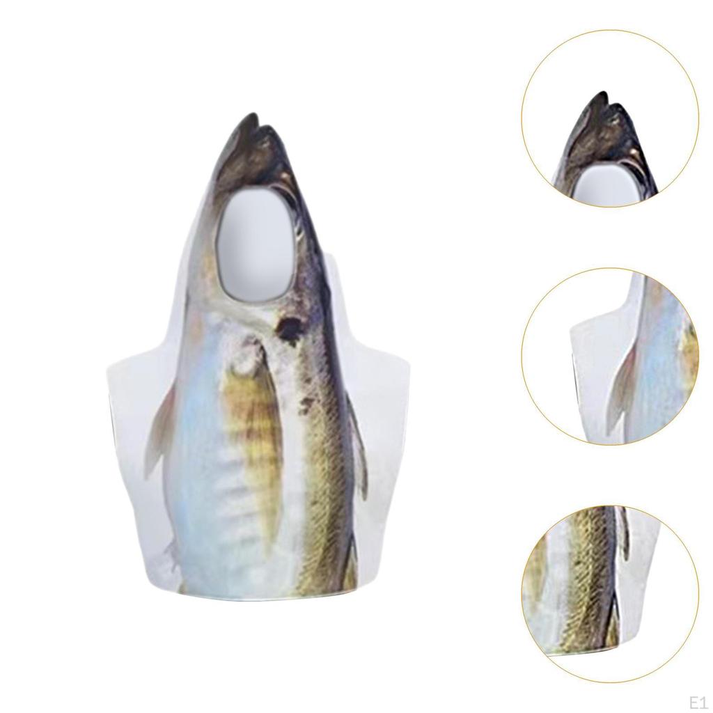 Fish Halloween Costume Funny Decorative Cosplay Apparel for Holiday Pretend Play