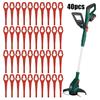 Plastic Blades Lawn 40pcs Cordless For IAN 311046 Garden