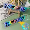 THE BEAST Motorcycle Helmet Stickers Waterproof for Motorbike Fuel tank Fender Front Fairing Electric Scooter Vinyl Decals