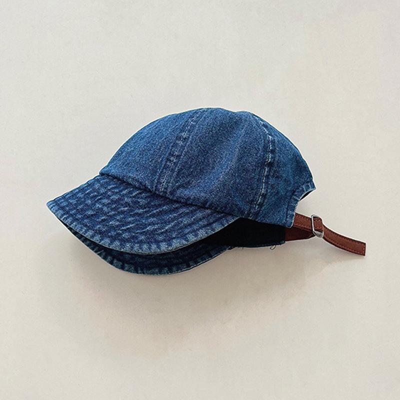 

Детские летние шляпы от солнца Регулируемая ретро детская бейсболка Джинсовая детская кепка для девочек и мальчиков Аксессуары Детские шляпы 1-4 года 1-4Y