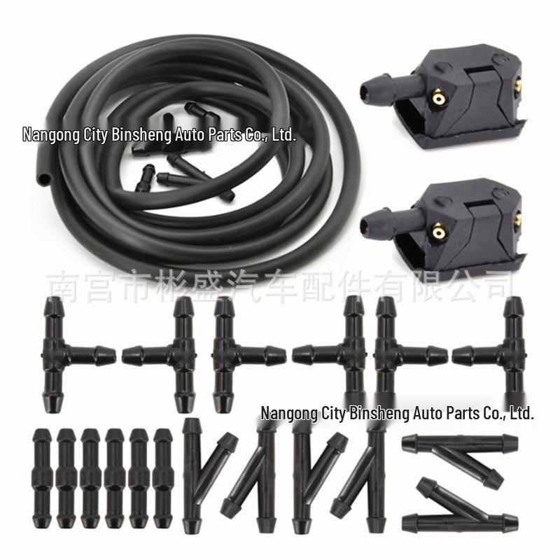 Adjustable 4-Hole Spray Nozzle for 8mm-9mm Car Wiper Arms