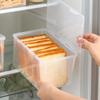 Food-Grade Transparent Plastic Bread Storage Box for Refrigerator