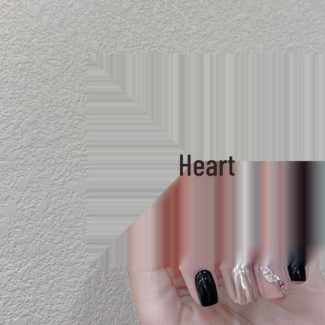 

A517 Black Magic Mirror Powder Handmade Removable Fake Nails