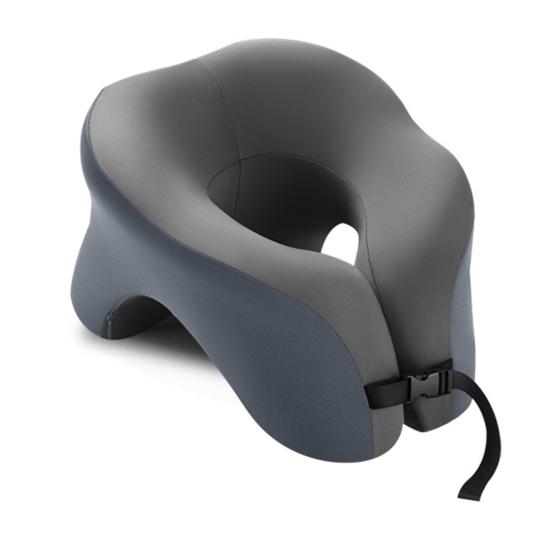 U-Shaped Neck Pillow Ergonomic Memory Foam Pillow Neck Cushion with 360 Degree Support for Travel Office Car Sleeping