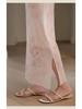 Off-Shoulder Floral Maxi Dress for Women, Slimming Mesh Waist, Gentle Summer Style