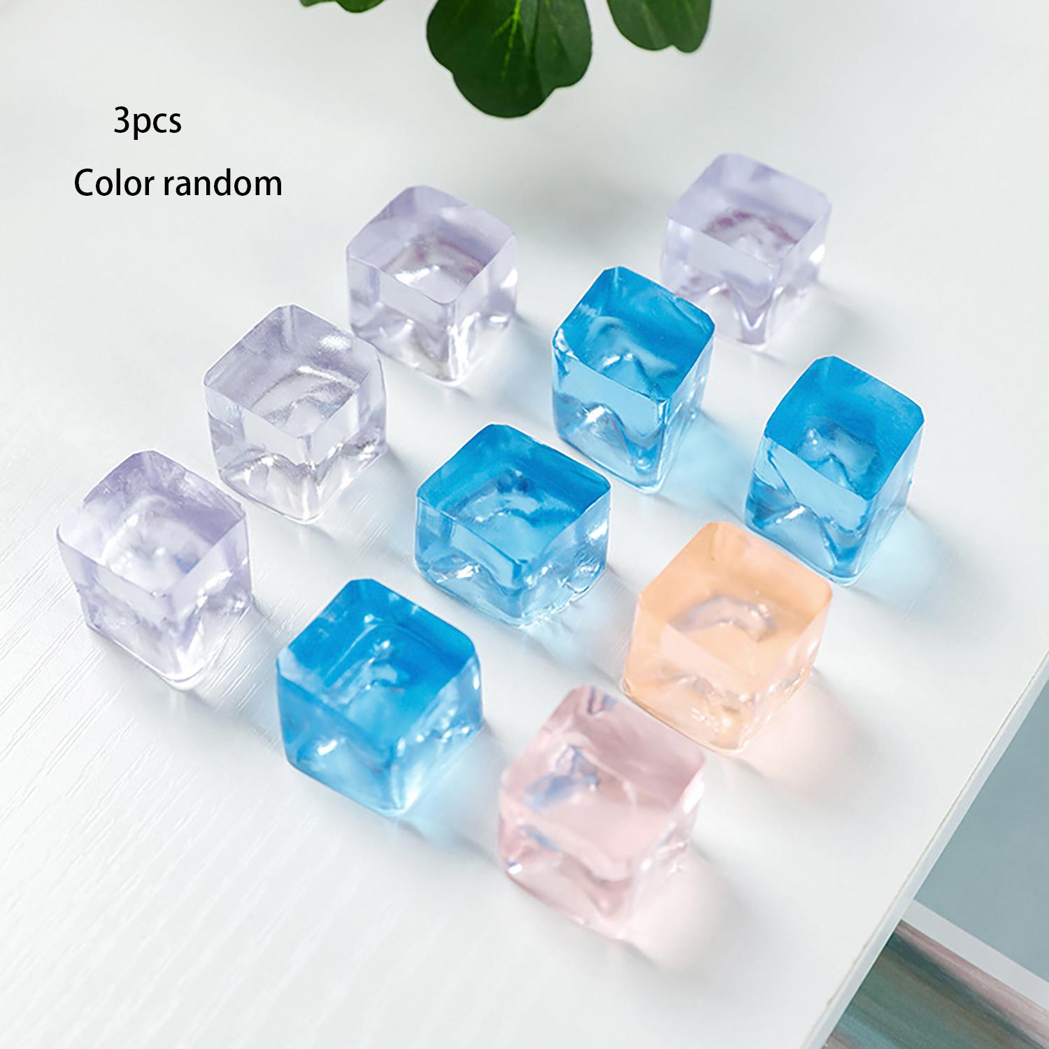 

Creative ice block kneading music decompression jelly simulation ice block decompression soft rubber toy pressure relief artifac