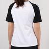 Adidas Round Neck Casual Short Sleeve T-Shirt Women Tops White DW7947